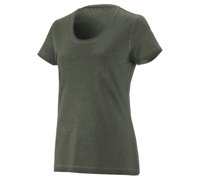 e.s. T-Shirt vintage cotton stretch, dames