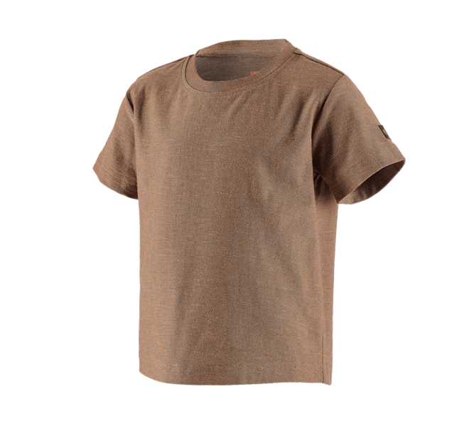 Hoofdaanzicht, Bovenkleding, T-Shirt e.s.vintage, kinderen, sepia melange