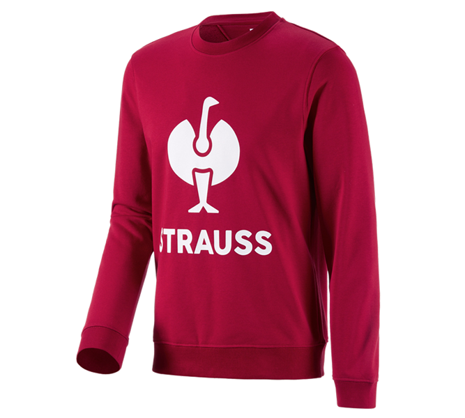 Hoofdaanzicht, Sweats | Hoodies, Sweatshirt e.s.motion 2020, vuurrood/wit