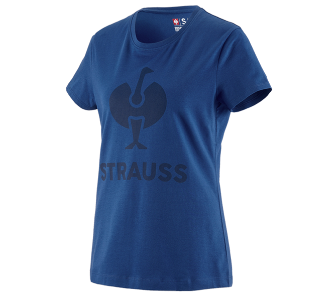 Hoofdaanzicht, e.s.concrete, T-Shirt e.s.concrete, dames, alkalisch blauw