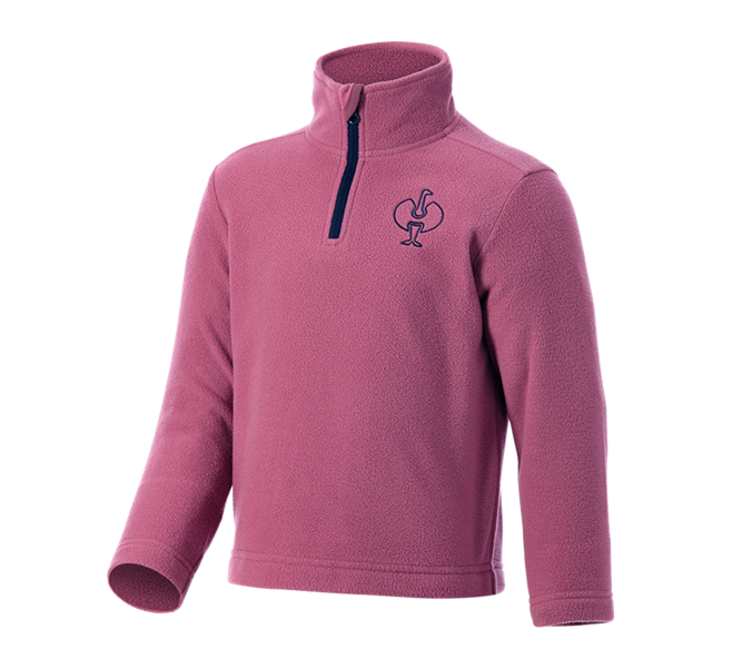 Hoofdaanzicht, Kleding, Fleece schipperstrui e.s.trail, kinderen, tarapink/diepblauw