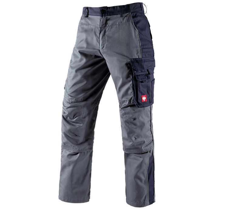 Werkbroek E.s.active Grijs/donkerblauw | Strauss