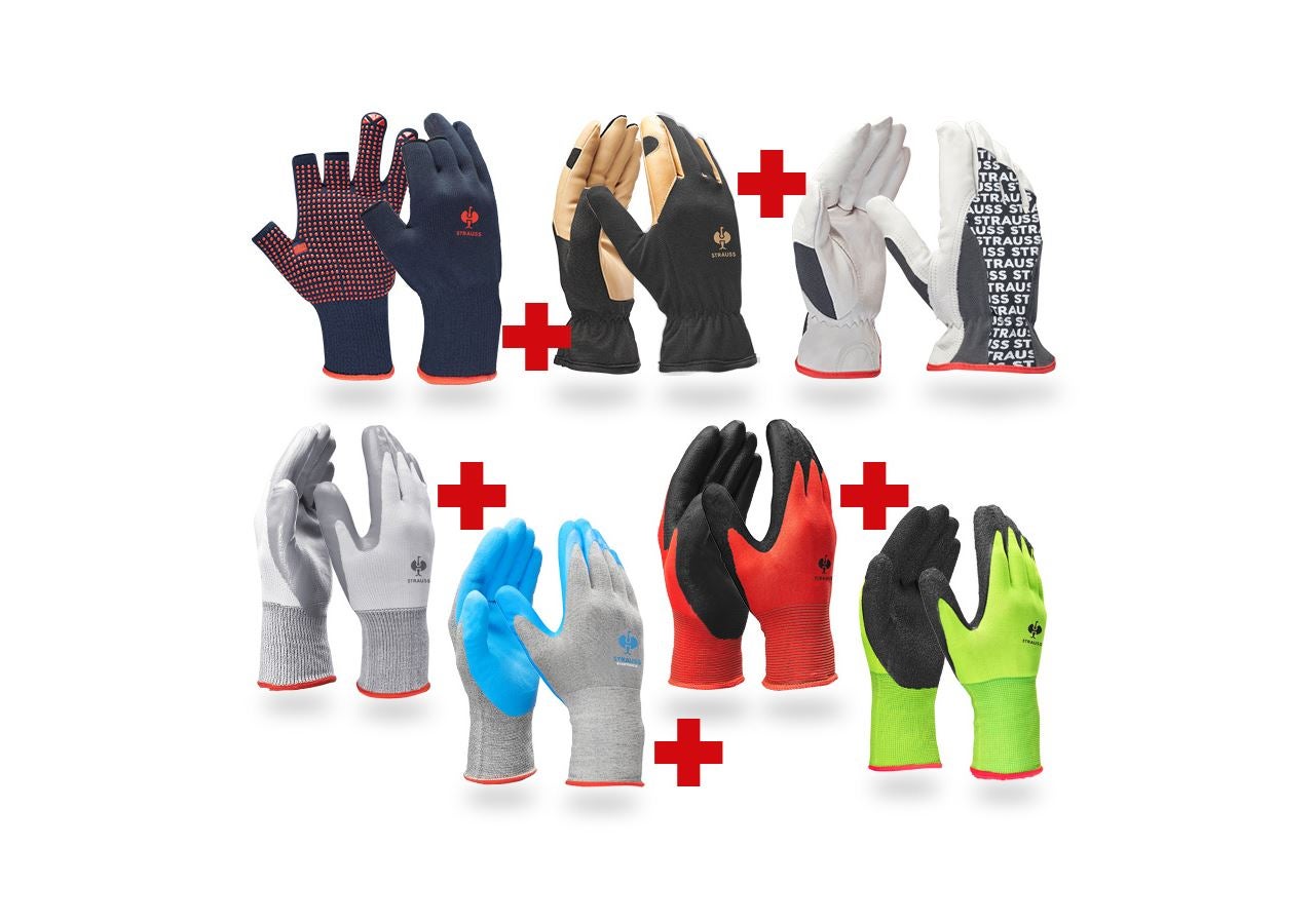 Arbeidsveiligheid: Handschoenen TESTSET Montage
