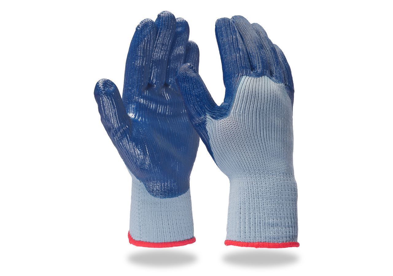 Gecoate: Gebreide nitril handschoenen Nitril Basic II