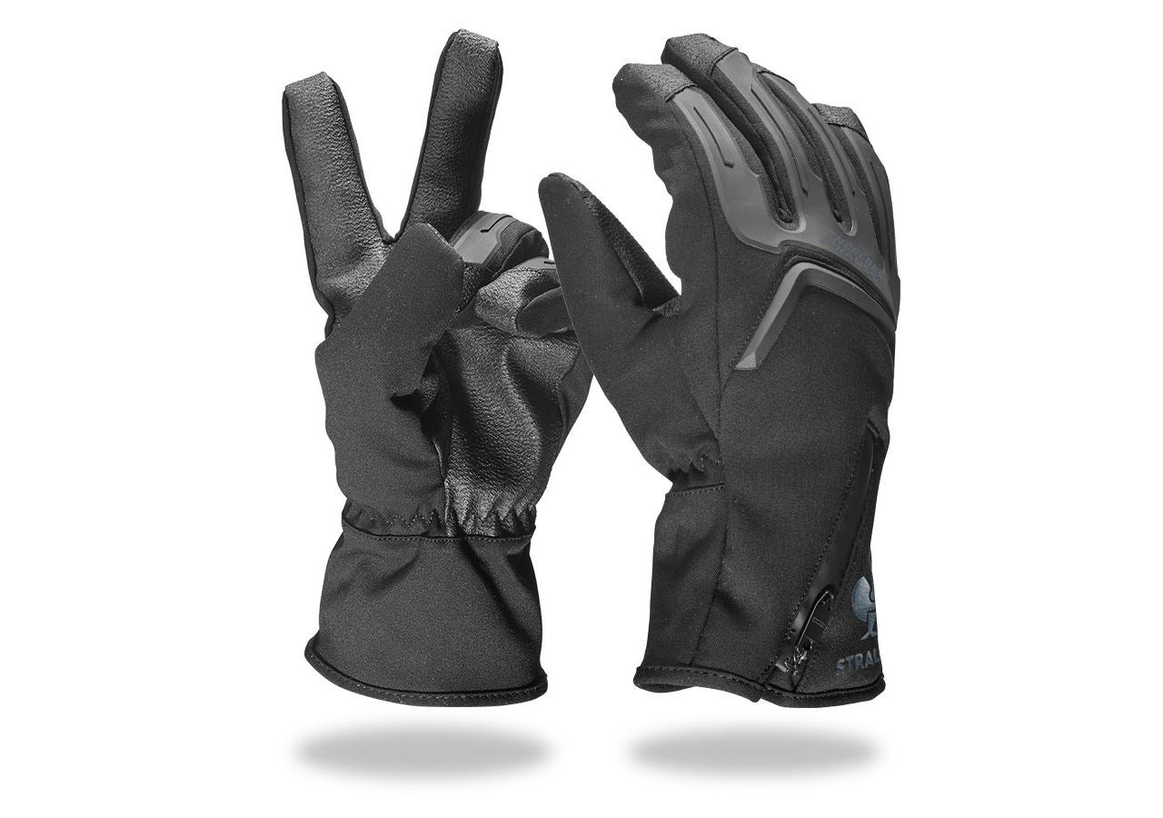 Hybride: e.s. Winterhandschoenen Proteus Ice + zwart/grijs