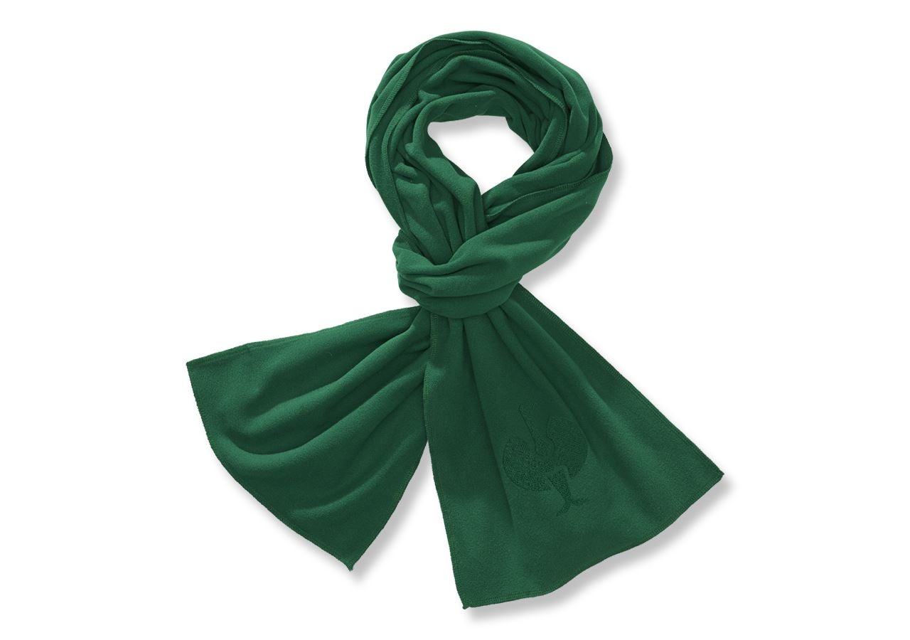 Accessoires: e.s. FIBERTWIN® microfleece sjaal + groen