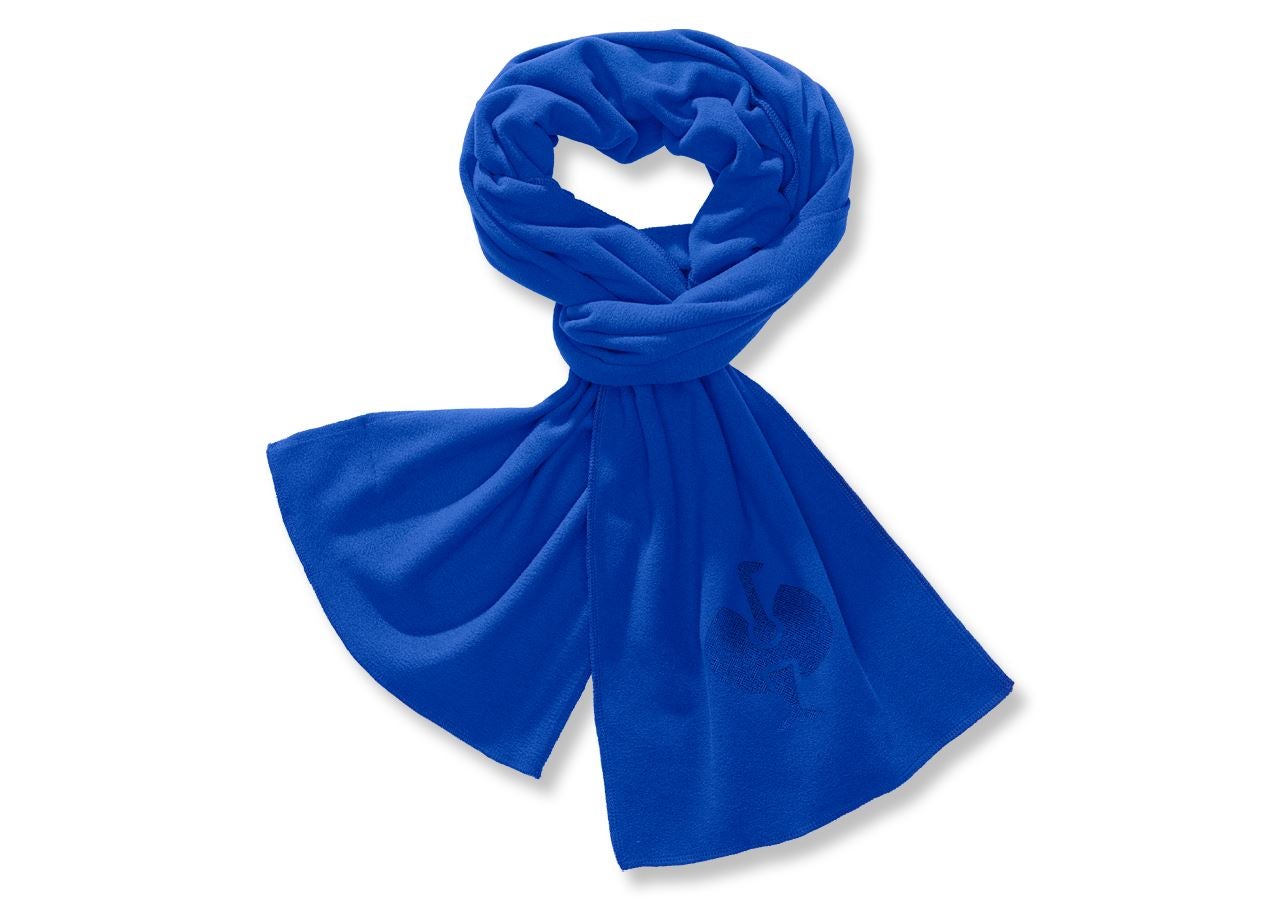 Accessoires: e.s. FIBERTWIN® microfleece sjaal + korenblauw
