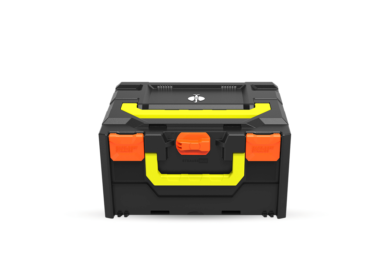 STRAUSSbox Systeem: STRAUSSbox 215 midi Color + signaaloranje
