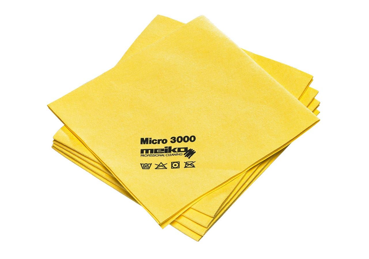Doeken: Microvezeldoekjes MICRO 3000 + geel