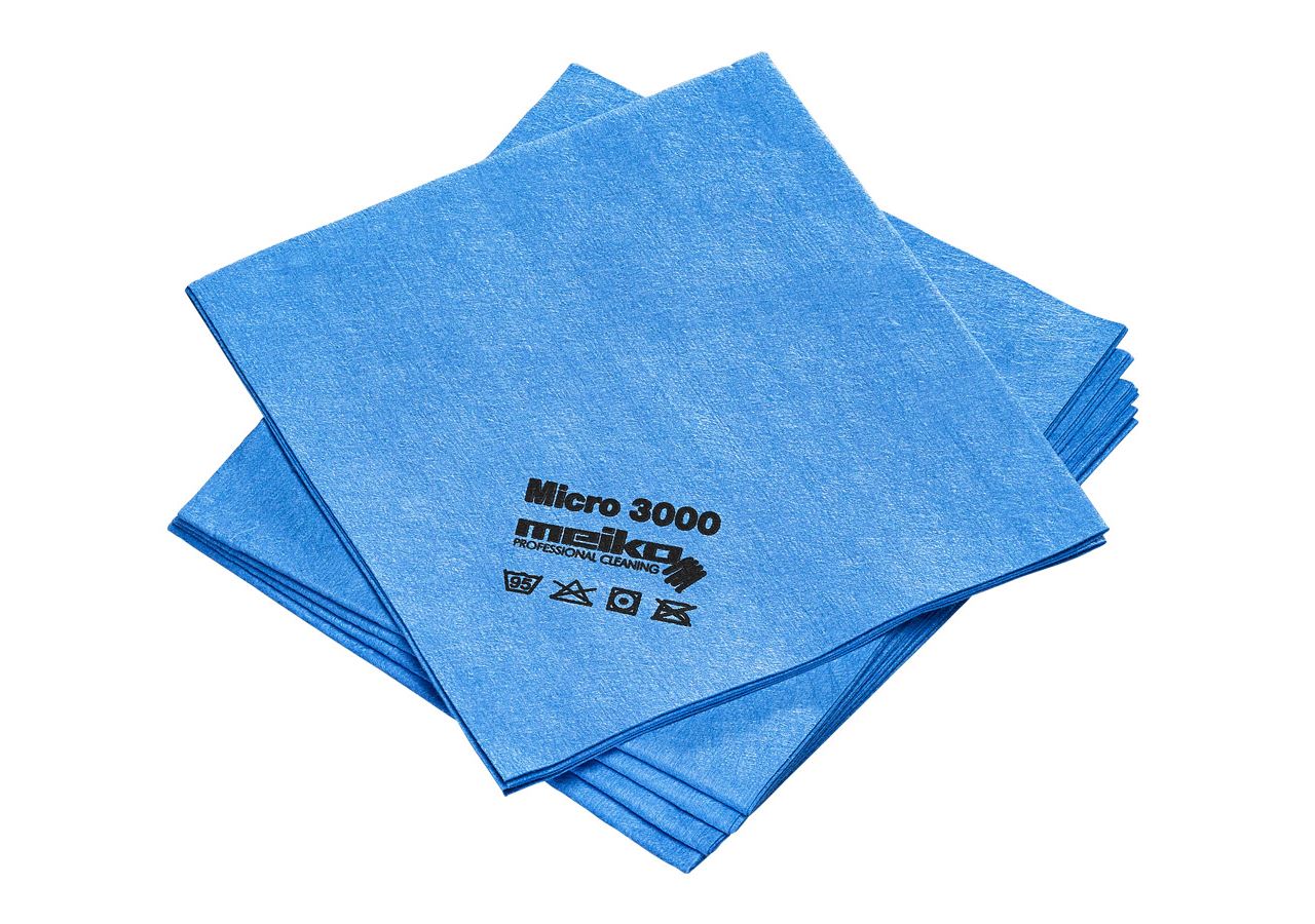 Doeken: Microvezeldoekjes MICRO 3000 + blauw