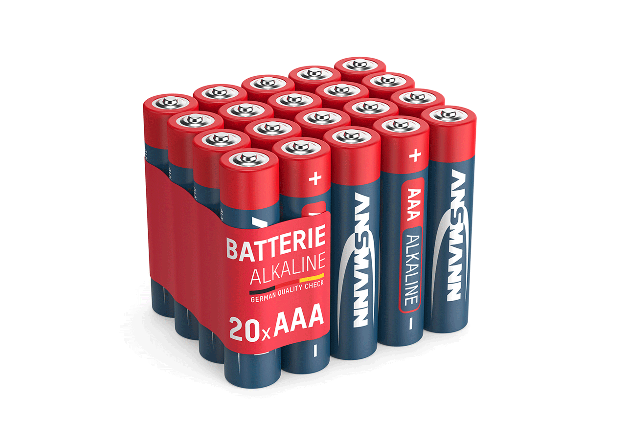 Elektronica: Ansmann Micro AAA Batterijen- voordeelpak,20 Stuks