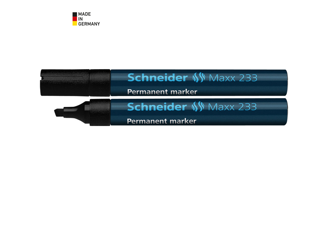 Schrijven | Corrigeren: Schneider Permanentmarker 233 + zwart