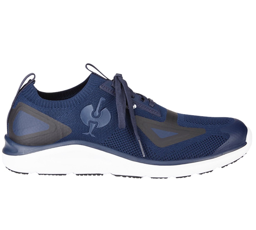 Schoenen: O1 Werkschoenen e.s. Garamba + donkerblauw