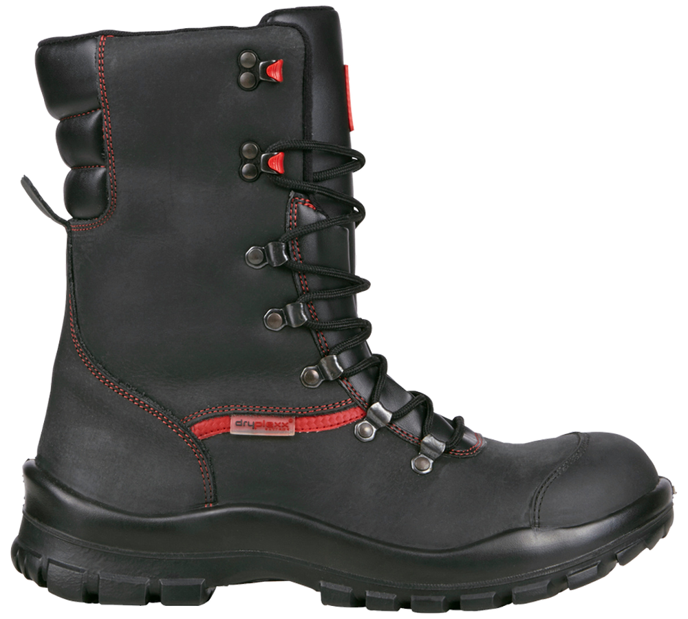 S3: S3 Winterveiligheidslaarzen Comfort12 + zwart/rood