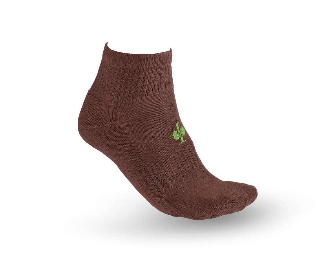 Sokken | Kousen: e.s. Allround-sokken Classic light/mid + kastanje/zeegroen