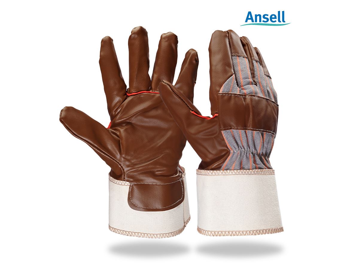 Gecoate: Ansell Nitril handschoenen Hyd-Tuf 52-547