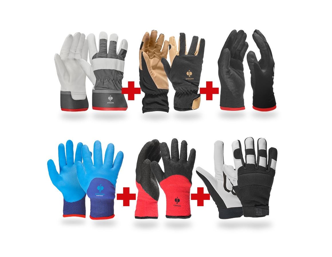 Sets | Accessoires: TEST-SET: handschoenen met koudebescherming
