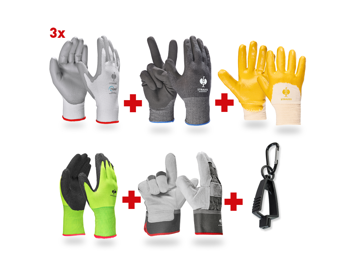 Sets | Accessoires: Handschoen-pro set bouw II