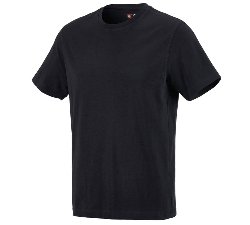 Bovenkleding: e.s. T-Shirt cotton + zwart