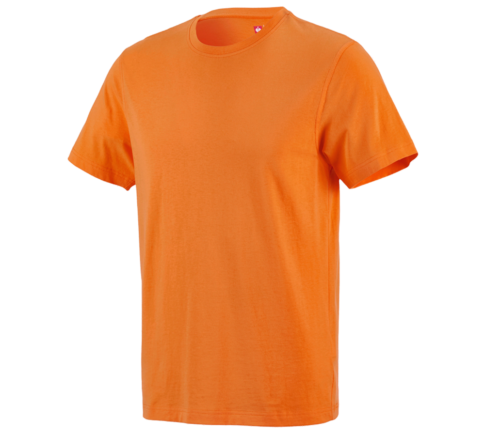 Schrijnwerkers / Meubelmakers: e.s. T-Shirt cotton + oranje