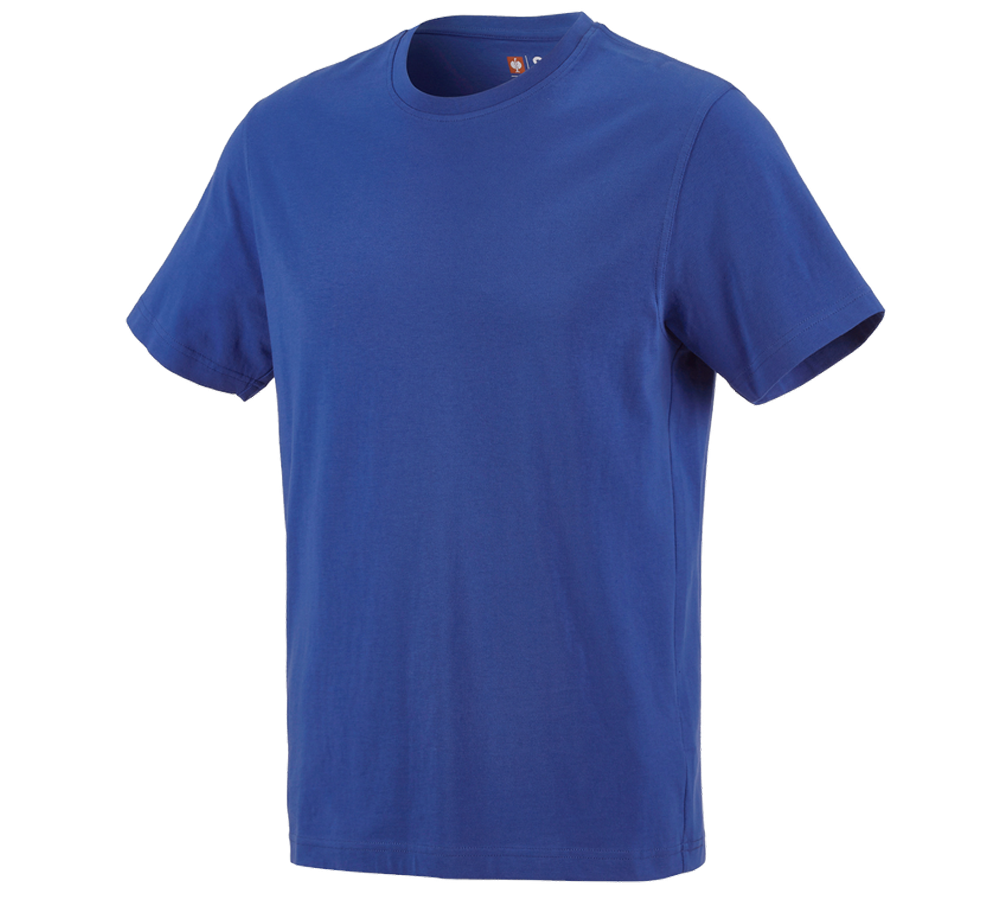 Schrijnwerkers / Meubelmakers: e.s. T-Shirt cotton + korenblauw