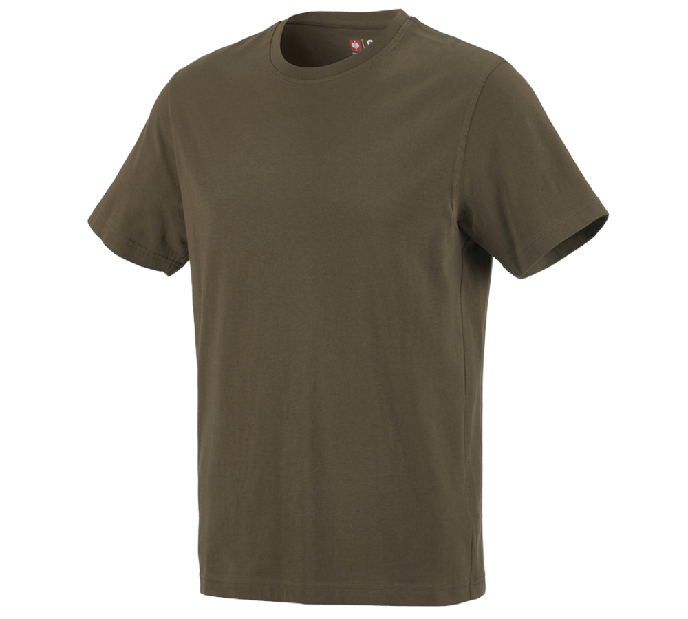 Schrijnwerkers / Meubelmakers: e.s. T-Shirt cotton + olijf