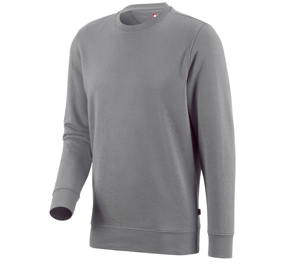Bovenkleding: e.s. Sweatshirt poly cotton + platina