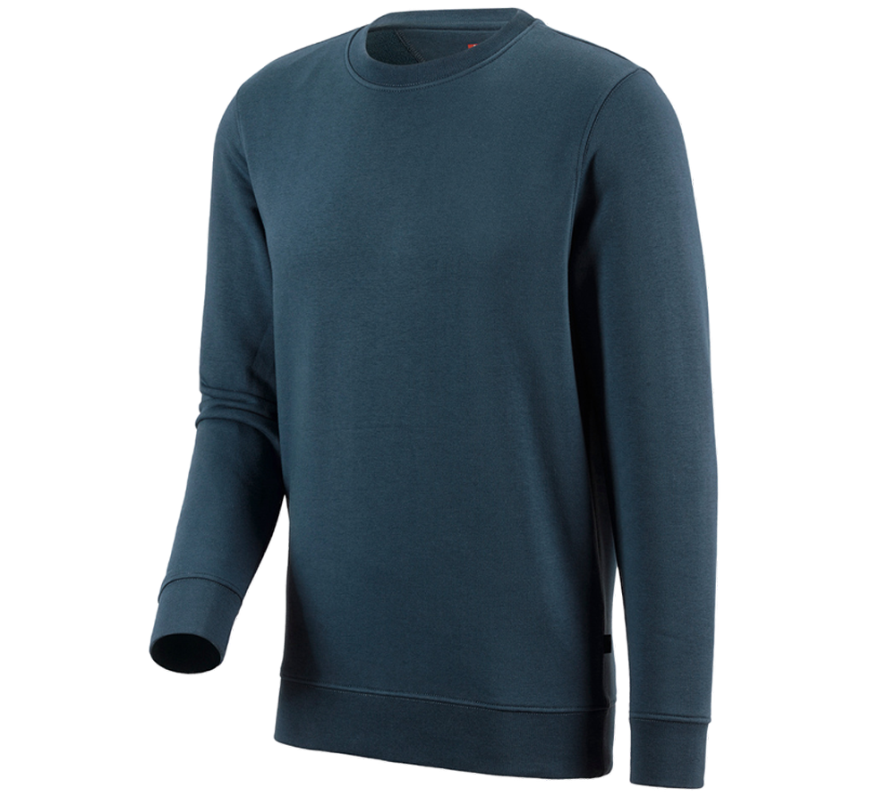 Schrijnwerkers / Meubelmakers: e.s. Sweatshirt poly cotton + zeeblauw