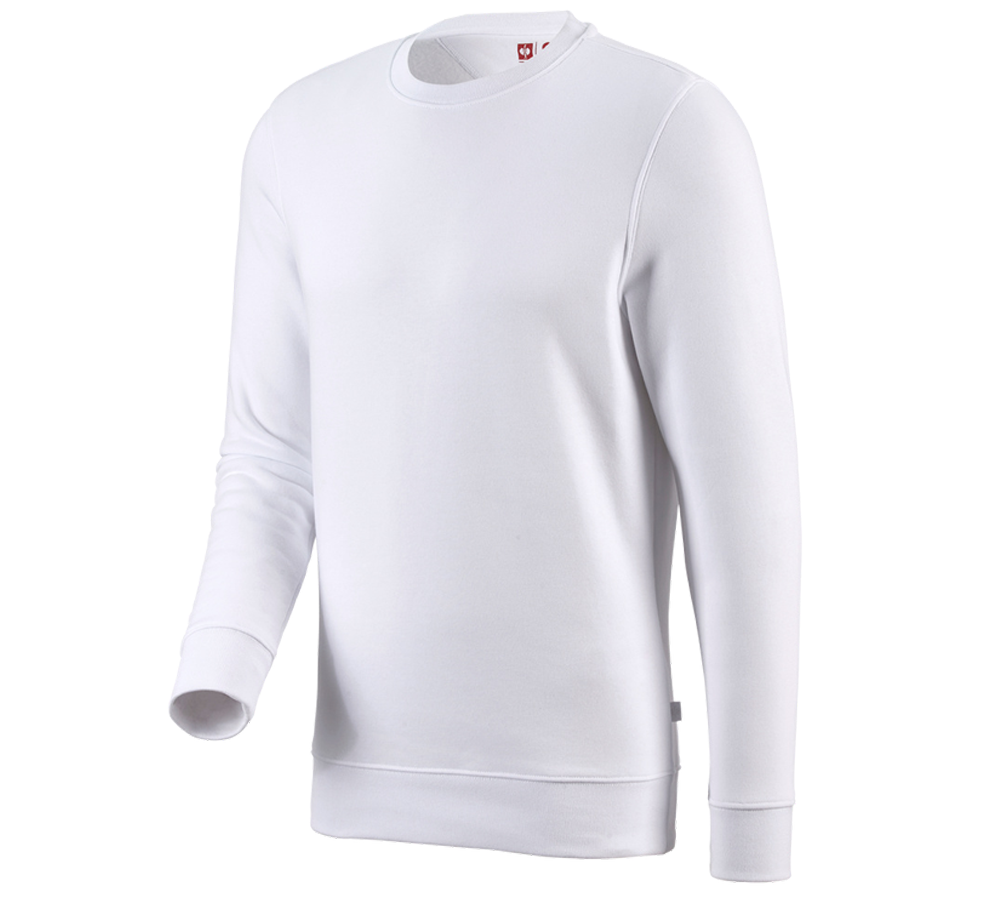 Schrijnwerkers / Meubelmakers: e.s. Sweatshirt poly cotton + wit