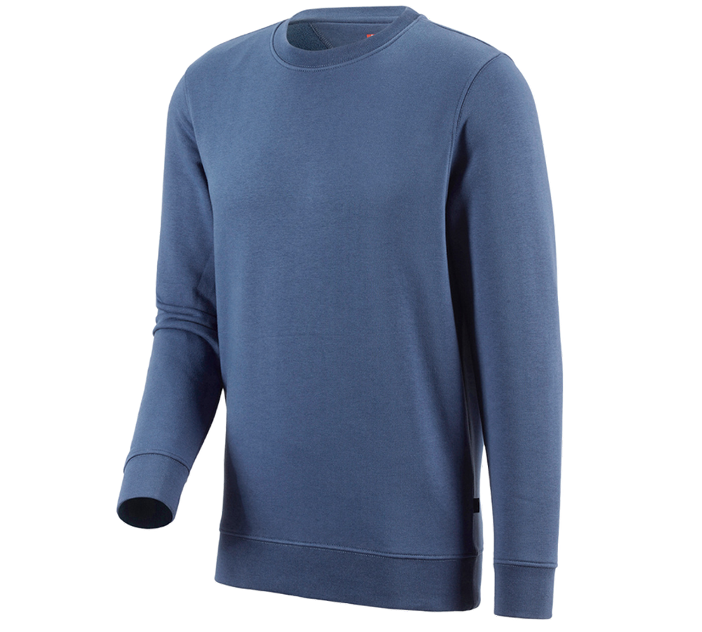 Bovenkleding: e.s. Sweatshirt poly cotton + kobalt
