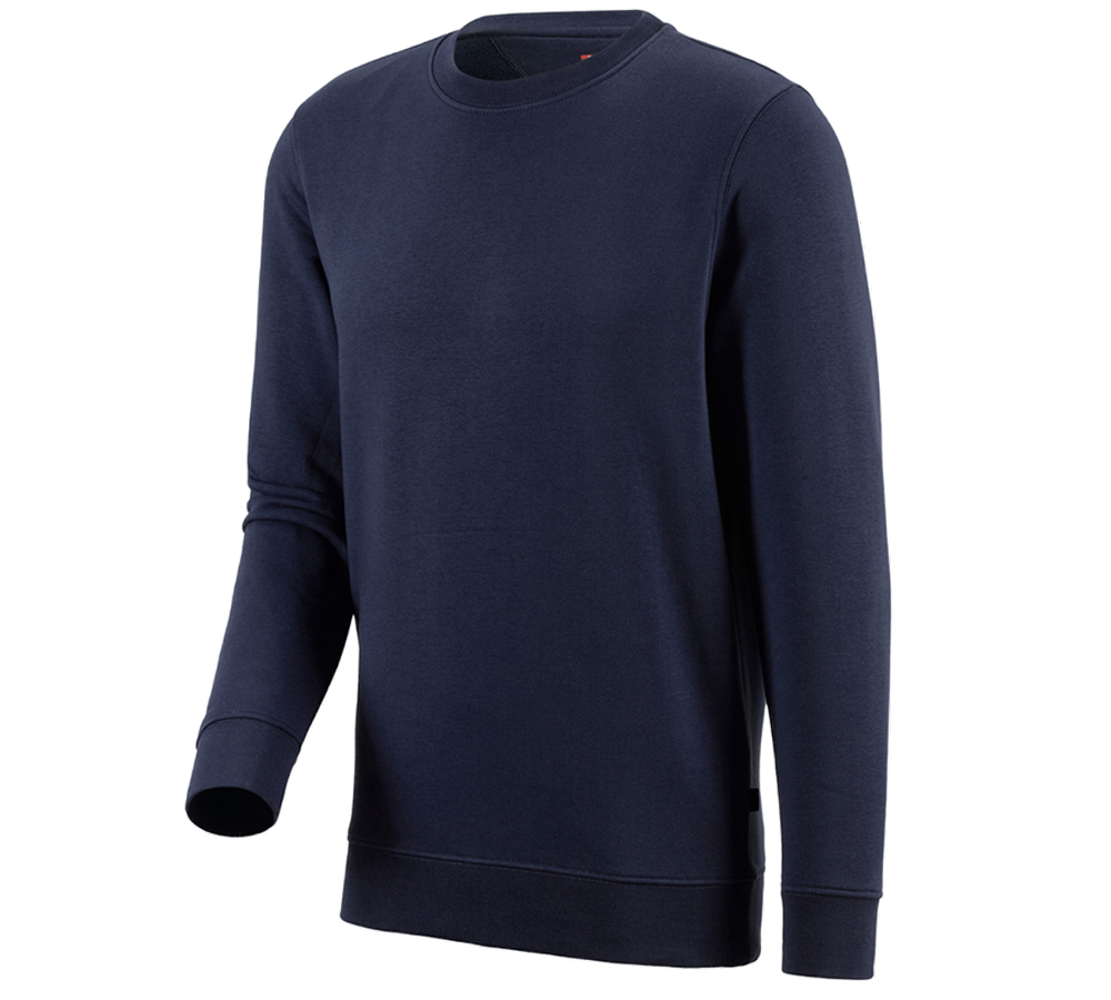 Schrijnwerkers / Meubelmakers: e.s. Sweatshirt poly cotton + donkerblauw