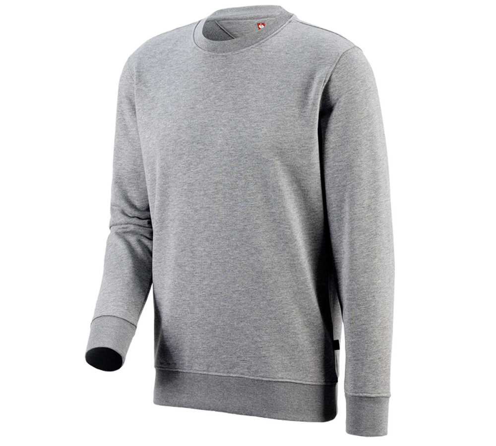 Schrijnwerkers / Meubelmakers: e.s. Sweatshirt poly cotton + grijs mêlee