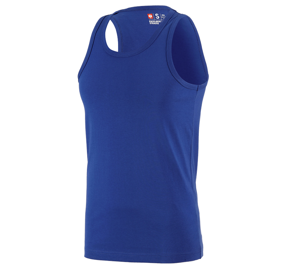 Bovenkleding: e.s. Athletic-Shirt cotton + korenblauw