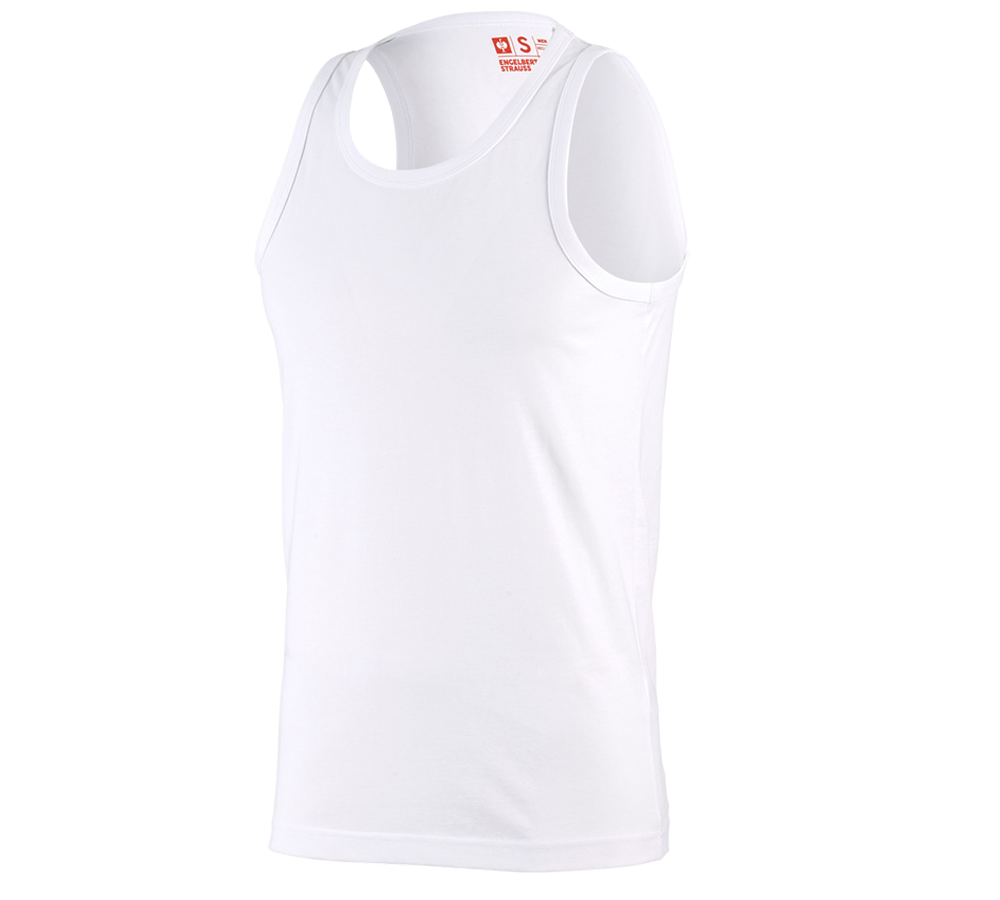 Onderwerpen: e.s. Athletic-Shirt cotton + wit