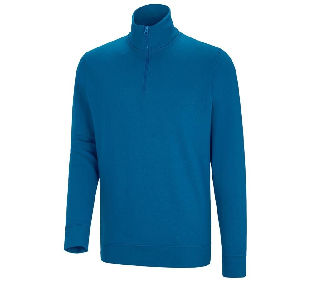 Bovenkleding: e.s. ZIP-Sweatshirt poly cotton + atol