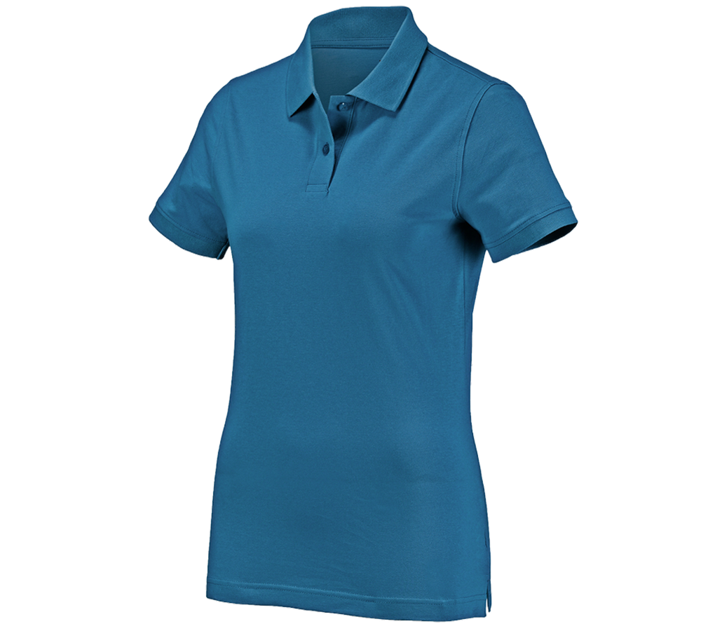 Bovenkleding: e.s. Polo-Shirt cotton, dames + atol