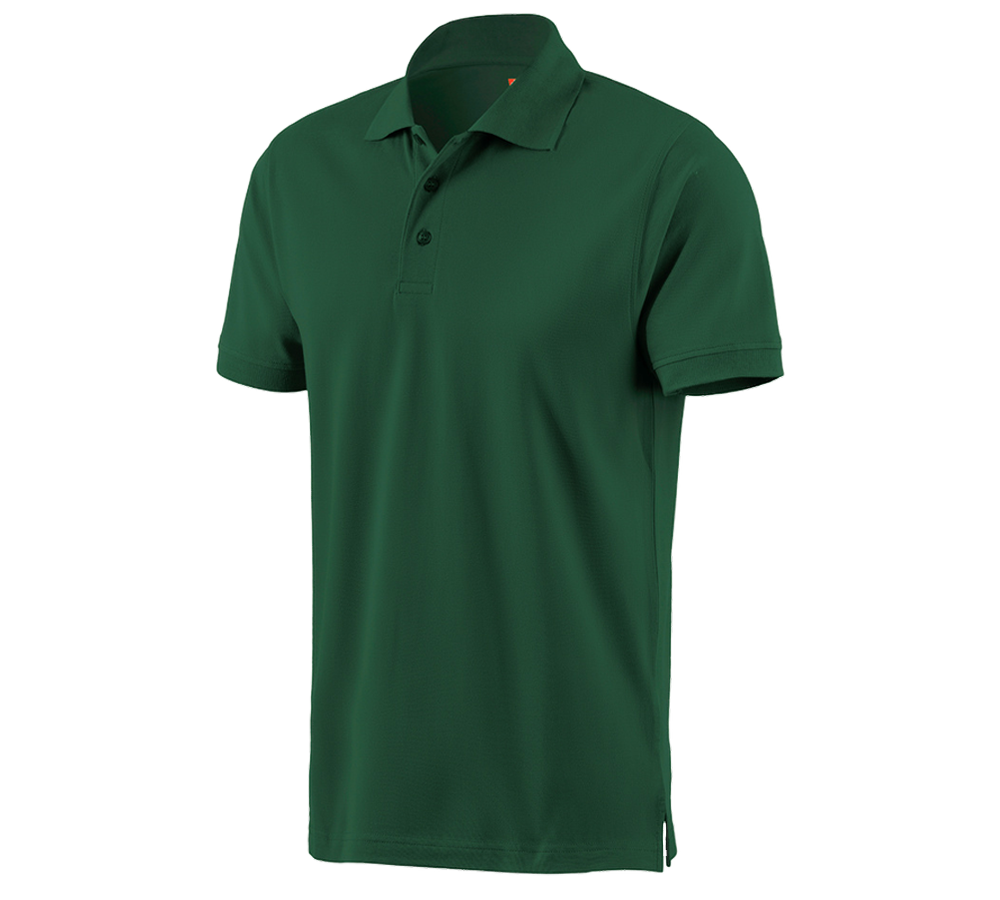 Bovenkleding: e.s. Polo-Shirt cotton + groen