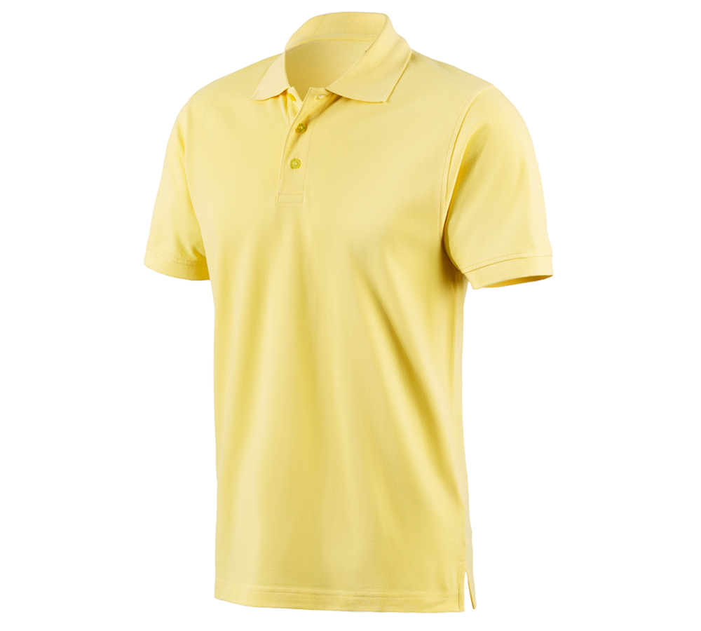 Schrijnwerkers / Meubelmakers: e.s. Polo-Shirt cotton + lemon