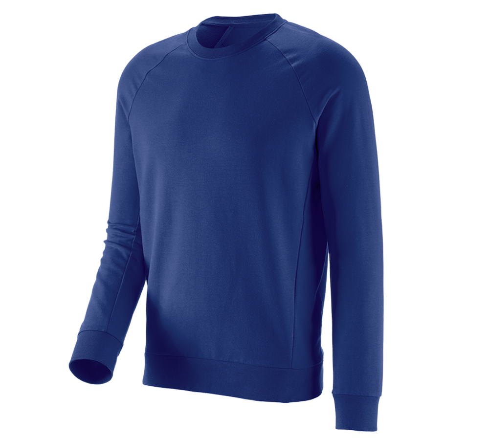 Onderwerpen: e.s. Sweatshirt cotton stretch + korenblauw