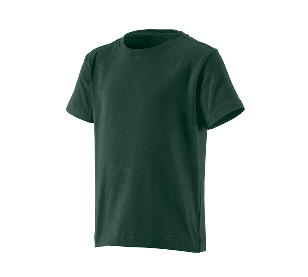 Onderwerpen: e.s. T-shirt cotton stretch, kinderen + groen