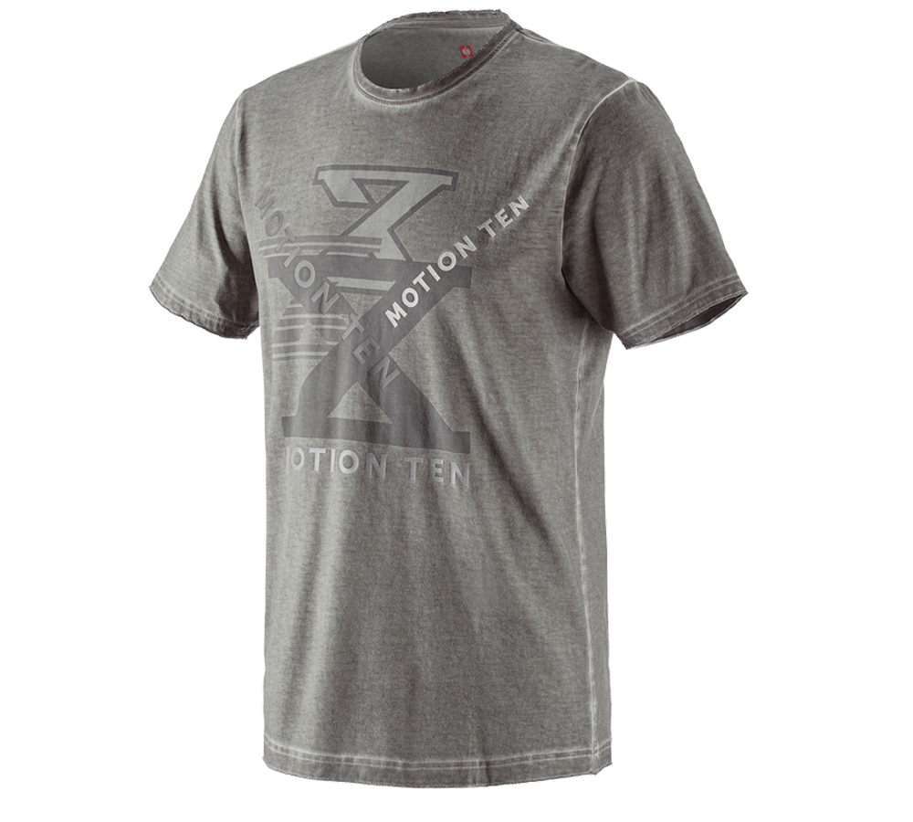 Bovenkleding: T-Shirt e.s.motion ten + graniet vintage