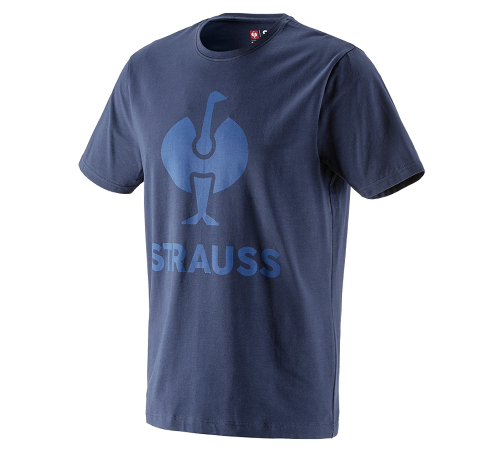 Bovenkleding: T-Shirt e.s.concrete + diepblauw