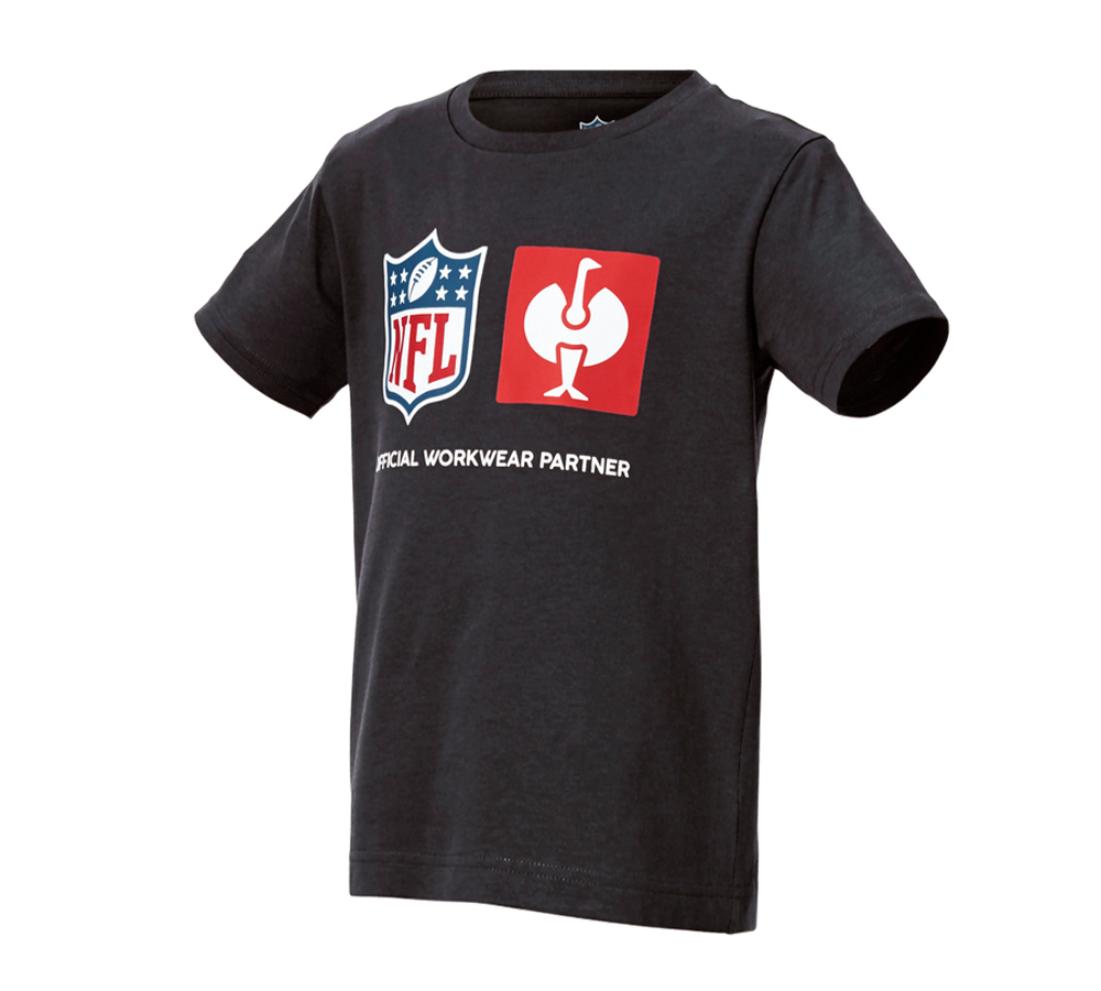 Samenwerkingen: NFL T-Shirt cotton, kids + zwart