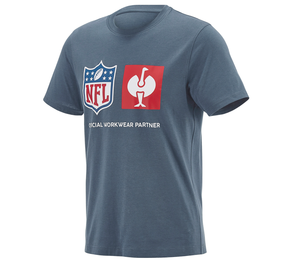 Bovenkleding: NFL T-Shirt cotton + oxideblauw