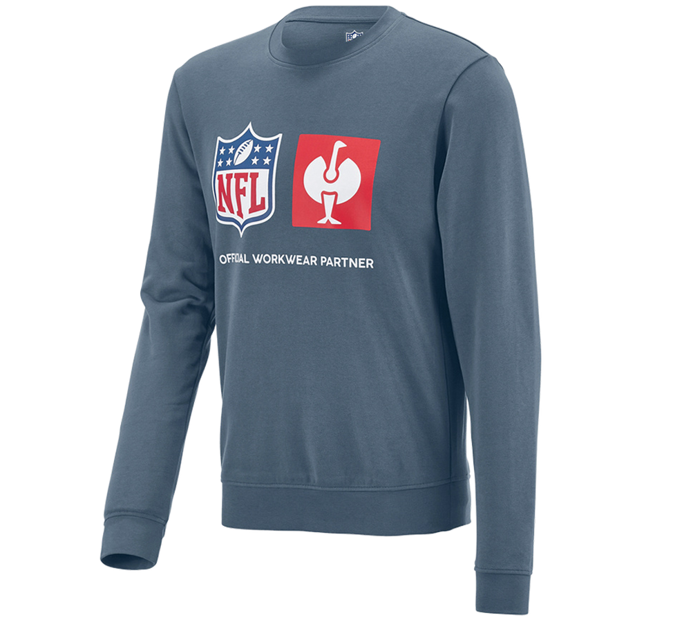 Kleding: NFL Sweatshirt cotton + oxideblauw