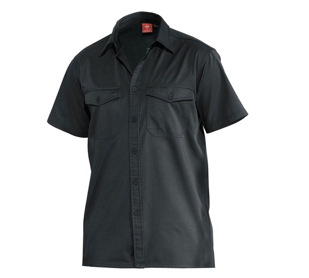 Bovenkleding: Werkhemden e.s.classic, korte mouw + zwart