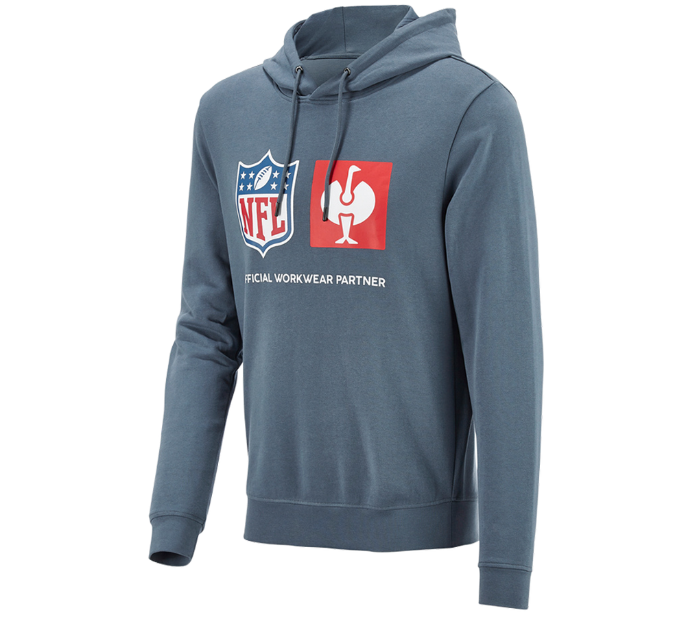 Samenwerkingen: NFL Hoodie cotton + oxideblauw