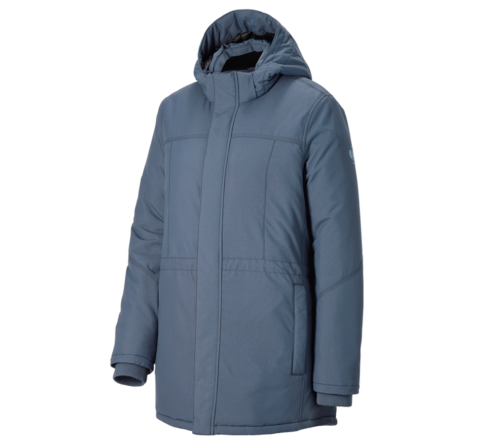 Kleding: Parka e.s.iconic, dames + oxideblauw