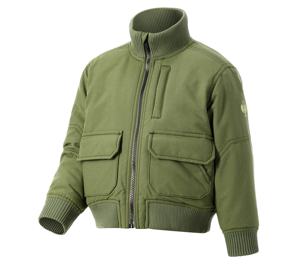 Kleding: Pilotjack e.s.iconic, kinderen + berggroen