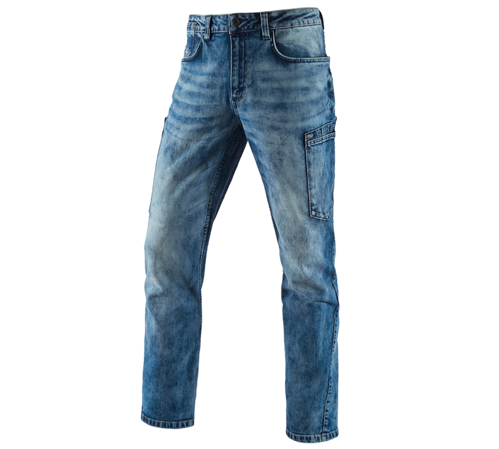 Onderwerpen: e.s. 7-pocket-jeans + lightwashed